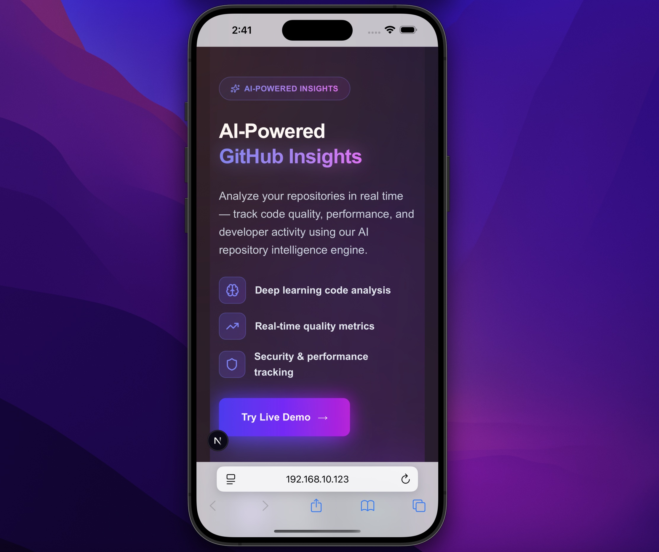 Career Nexus Mobile Interface